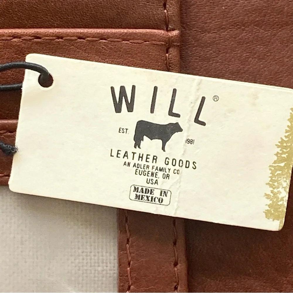 Will Leather Goods Multicolor Patterned Binder